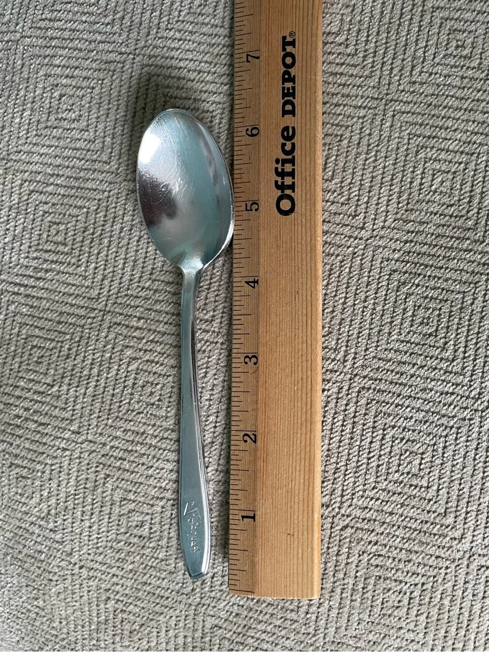 Vintage souvenir silver plate teaspoon from Las Vegas